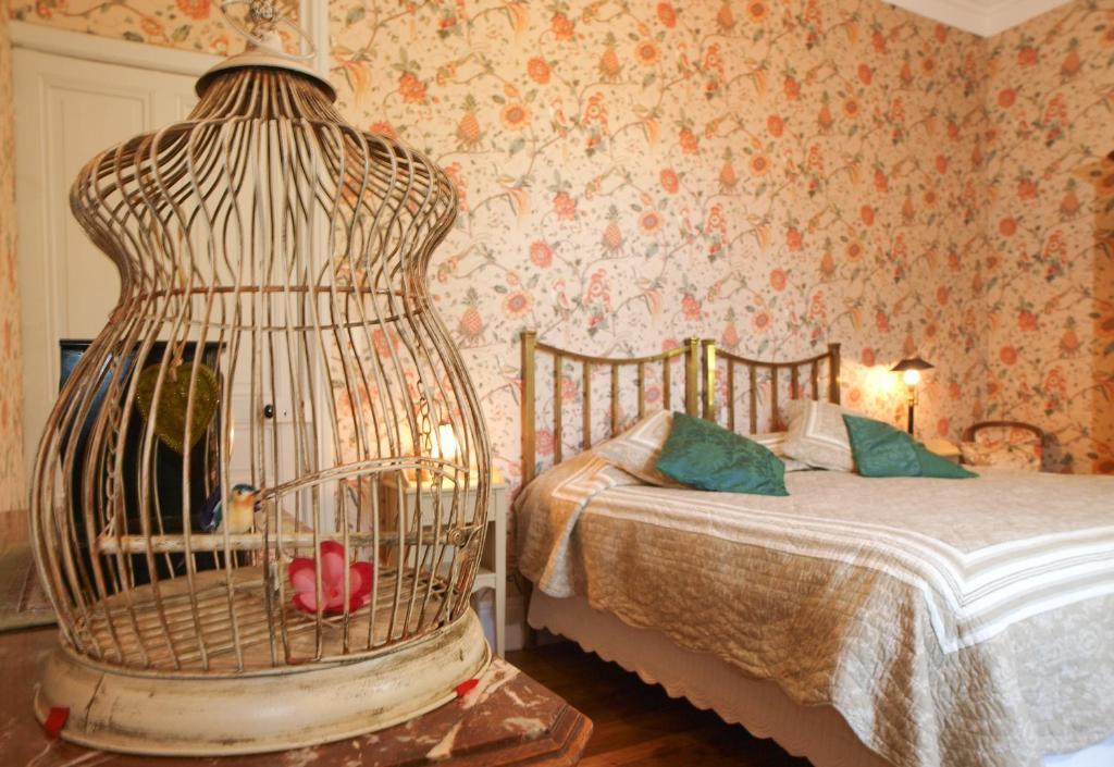 Chateau d'Urbilhac Lamastre Chambre photo